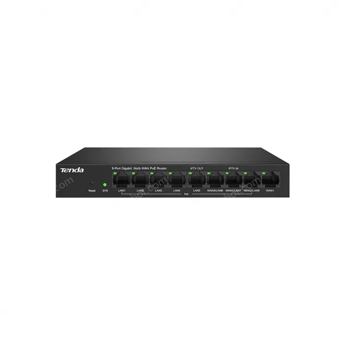 9 Port Gigabit Ethernet PoE Router