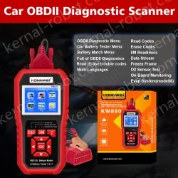 KW880 Automotive Fault Diagnosis Instrument Engine Fault Reading Fault Code Query Playback Function Testing Tools