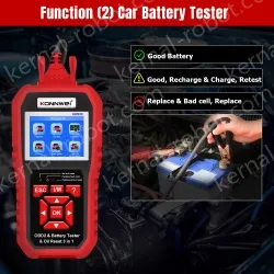 KW890 Automotive Fault Diagnosis Instrument Engine Fault Reading Fault Code Query Playback Function Testing Tools