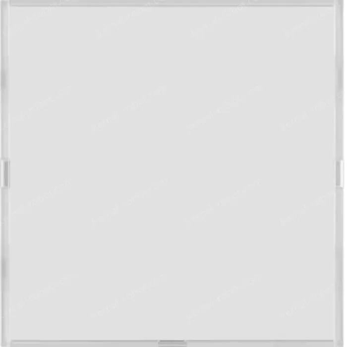 Push-button 1gang,RGB LED, int. temp. sensor, KNX - S.1/B.3/B.7, f. p.white