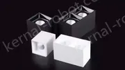 Surface-mounted square cob spotlights 10W
