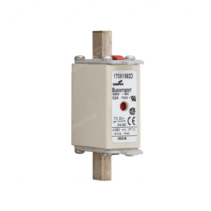 Eaton 170M1562D 125A 600VAC 20KA