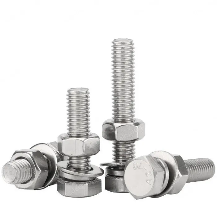 Hexagon socket and nuts set M4x10