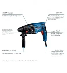 GBH220 bare metal + GMS 120 detector