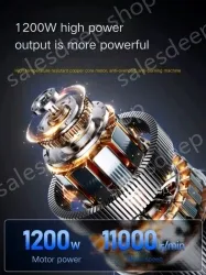 The industrial version of the 850W side switch comes standard