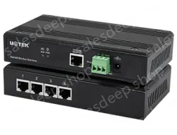 UOTEK UT-6804 10/100M to 4 Ports RS-232/485/422 Serial Device Server