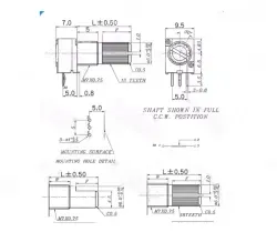 PWM DC motor governor 6V-30V speed regulation module